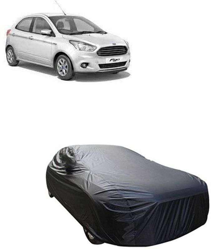 Kuchipudi Car Cover For Ford Figo (Without Mirror Pockets)  (Blue, For 2005, 2006, 2007, 2008, 2009, 2010, 2011, 2012, 2013, 2014, 2015, 2016, 2017, 2018, 2019, NA Models)