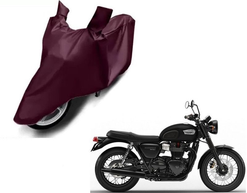 Selifaur Waterproof Two Wheeler Cover for Triumph  (Boss, Brown)