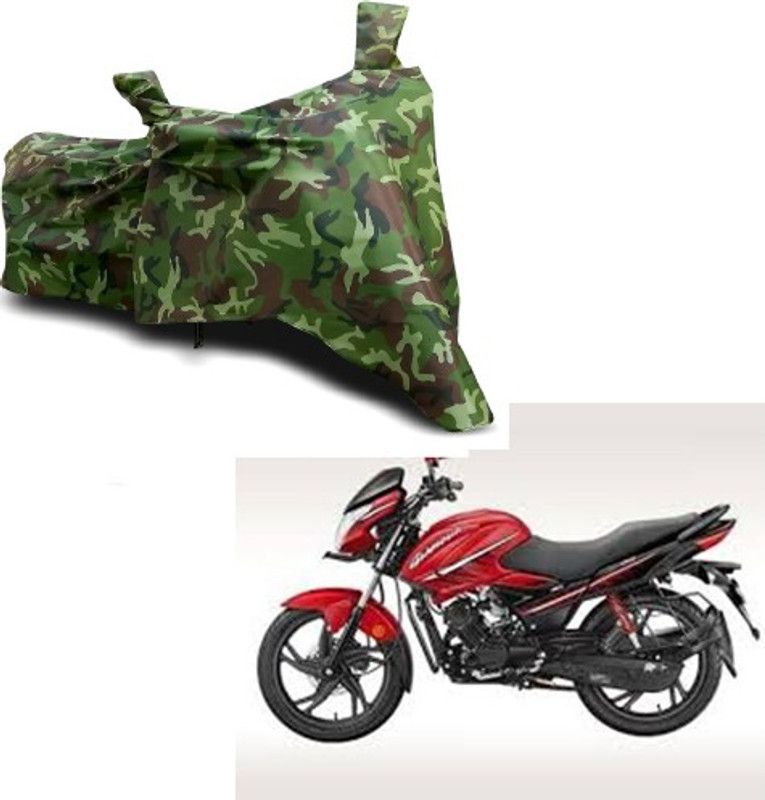 APNEK Waterproof Two Wheeler Cover for Hero  (Glamour, Multicolor)