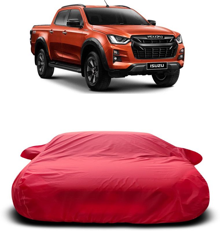 Ascension Car Cover For Isuzu DMAX (With Mirror Pockets)  (Red)