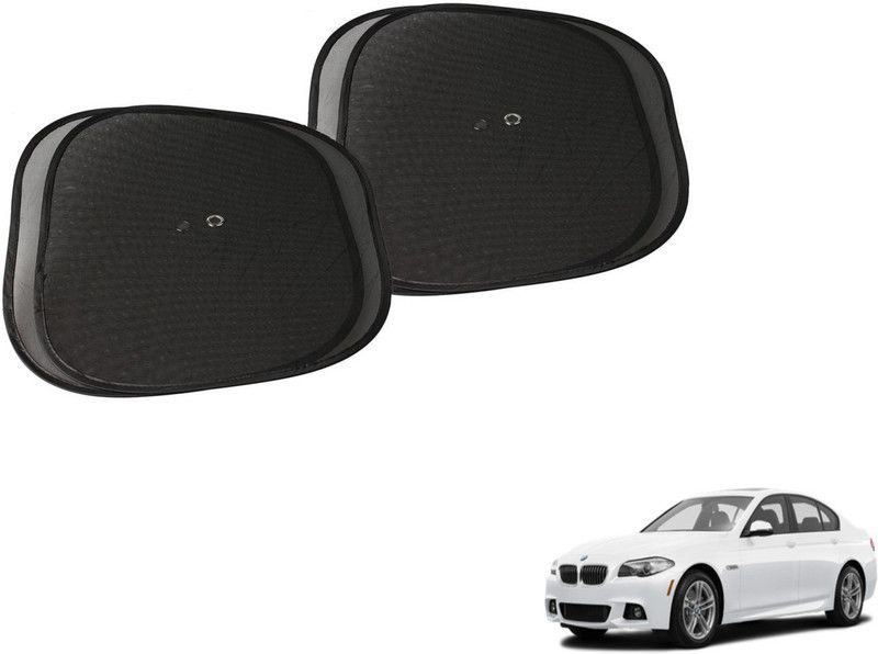 AUTYLE Side Window, Rear Window Sun Shade For BMW 525i  (Black)