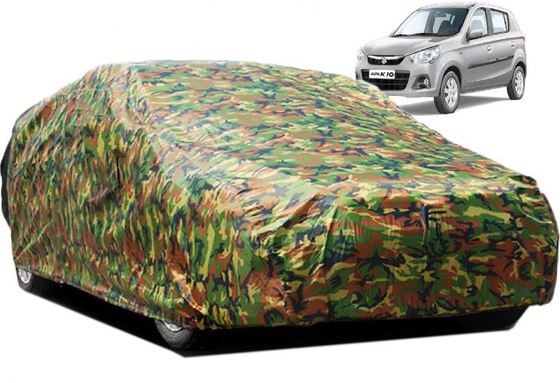 RAIN SPOOF Car Cover For Maruti Suzuki Universal For Car (Without Mirror Pockets)  (Multicolor)