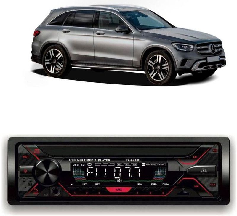 Bluedrum Car Stereo FX- A100U Car Stereo with Bluetooth, USB, SDCard , Aux B-392 Car Stereo  (Single Din)
