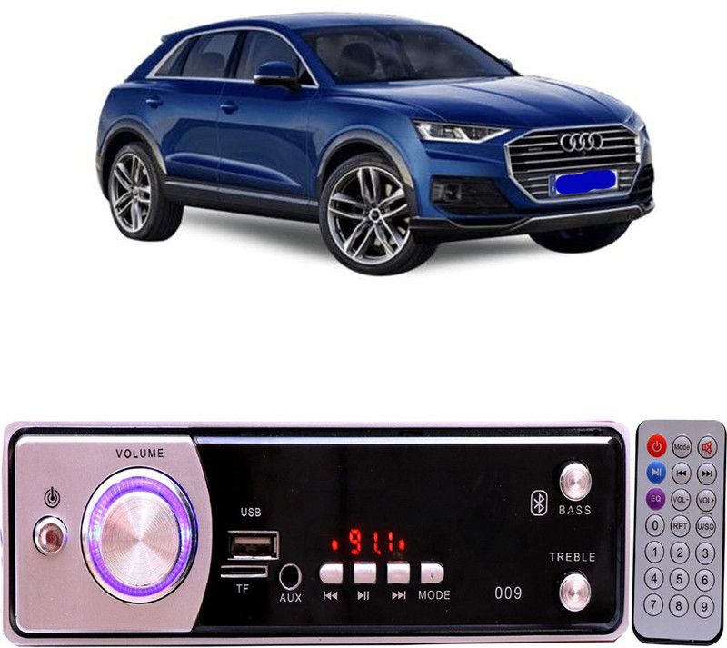 EverLand Silver009 BLUETOOTH/USB/SD/AUX/FM/MP3 Car Stereo ( Single Din) E-17 Car Stereo  (Single Din)