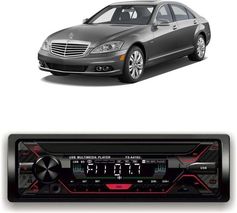 Bluedrum Car Stereo FX- A100U Car Stereo with Bluetooth, USB, SDCard , Aux B-412 Car Stereo  (Single Din)