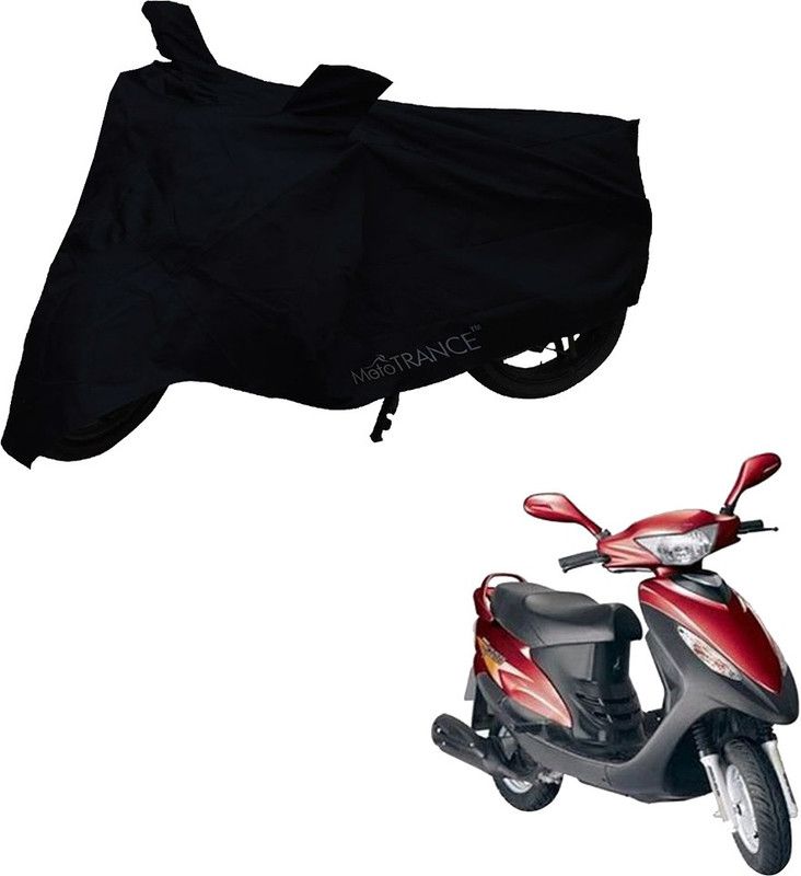 MOTOTRANCE Two Wheeler Cover for Kinetic  (NA, Black)