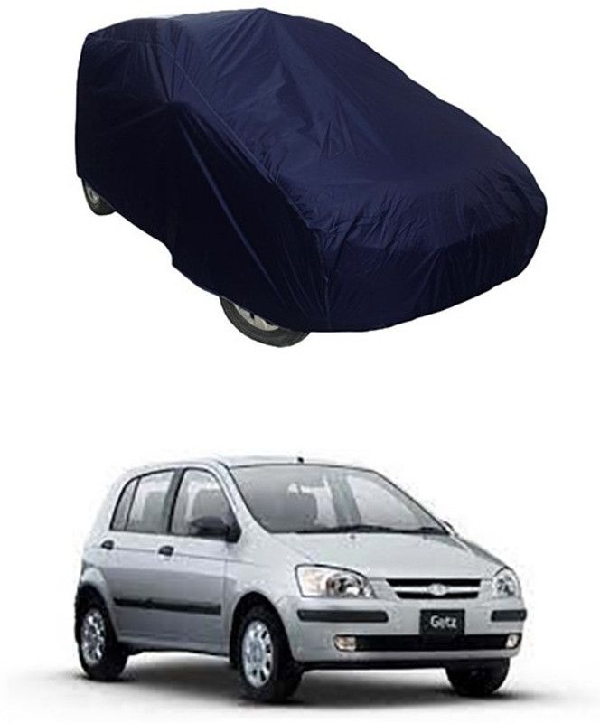 APNEK Car Cover For Hyundai Getz (With Mirror Pockets)  (Blue)