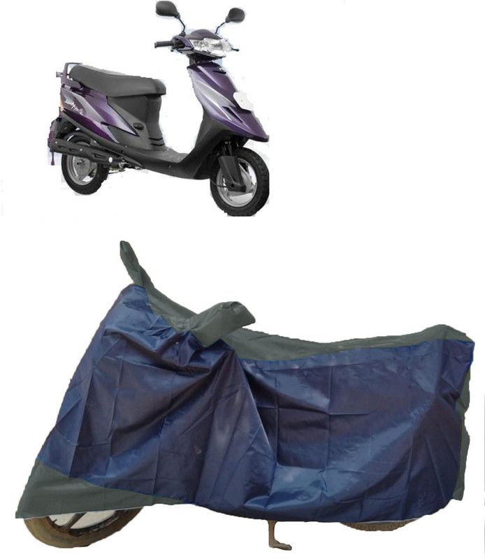 AutoFave Two Wheeler Cover for TVS  (Teenz, Multicolor)