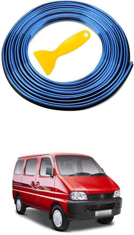 PECUNIA Car Interior Trim Strips-16.4ft/5M Universal Car Gap Fillers Automobile Moulding Line Decorative Accessories DIY Flexible Strip Garnish Accessory with Installing Tool (blue)e165 Car Beading Roll For Door  (5 m)