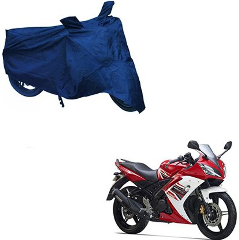 THE REAL ARV Waterproof Two Wheeler Cover for Yamaha  (R15 s, Blue)
