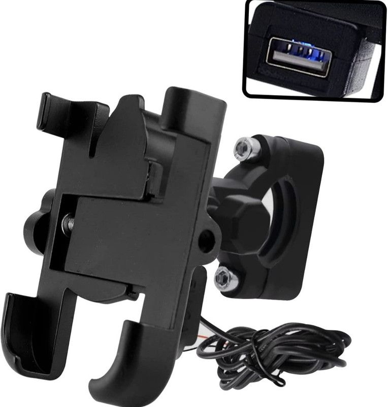 hjg Bike Mobile Holder  (Black)