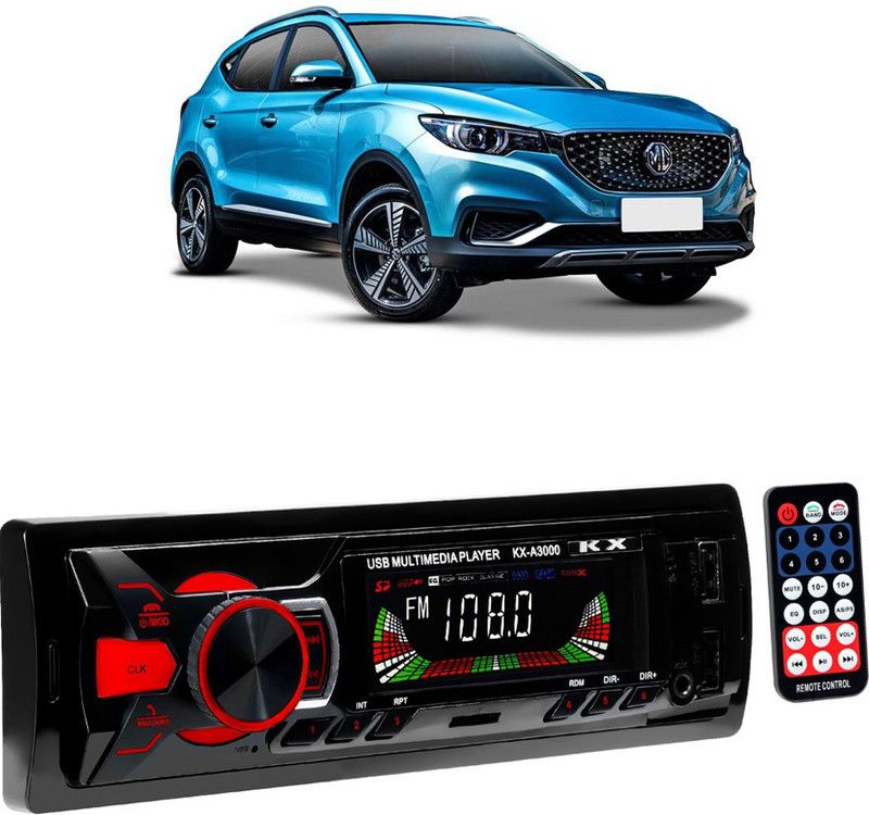 JBRIDERZ Boom Master A3000 with AUX/Bluetooth/USB/ MP3 JB-272 Car Stereo  (Single Din)
