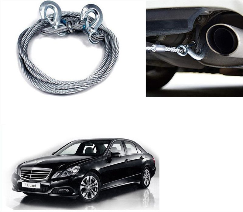 Feelitson FCSTR346 4 m Towing Cable  (Stainless Steel, 2000 kg Pull Capacity)
