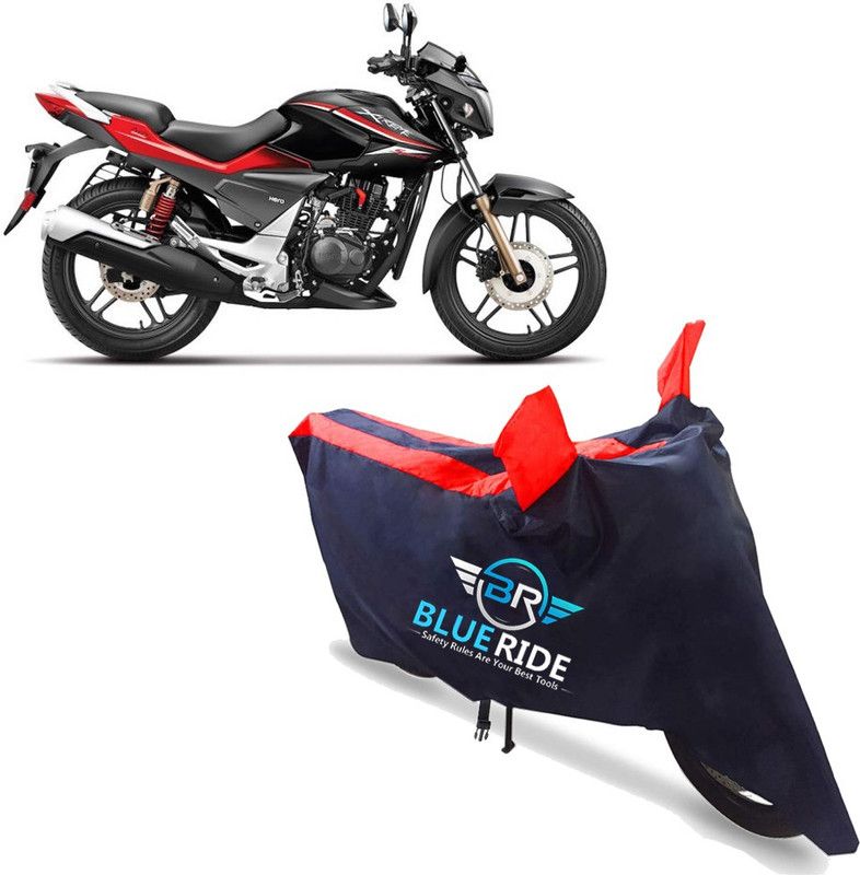 BLUERIDE Two Wheeler Cover for Hero  (Xtreme Sports, Red)