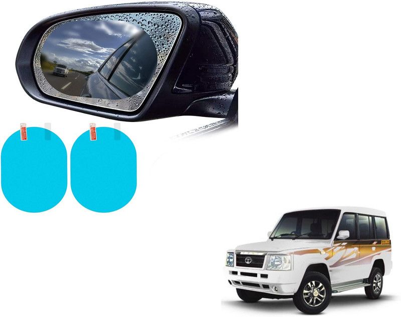 Autoinnovation Car Mirror Anti Fog Rainproof Protective Film For Tata Sumo Gold Car Mirror Rain Blocker  (White)