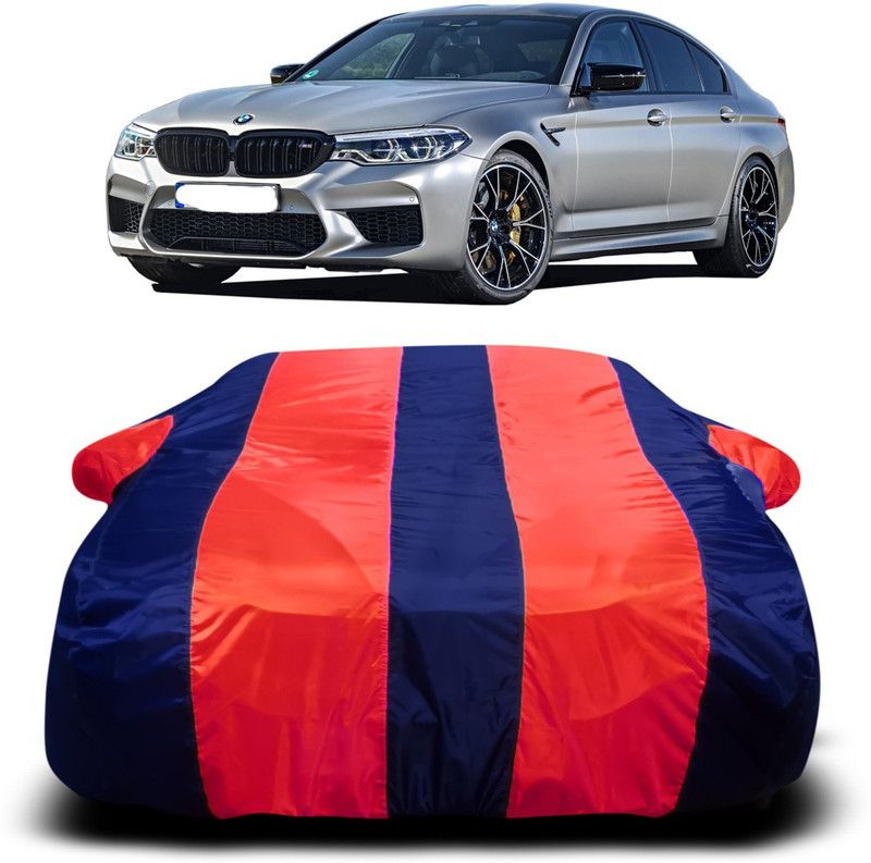 Genipap Car Cover For BMW M5 (With Mirror Pockets)  (Red, Blue)