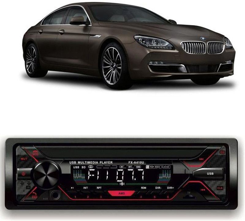 Genipap Car Stereo FX- A100U Car Stereo with Bluetooth, USB, SDCard , Aux G-59 Car Stereo  (Single Din)