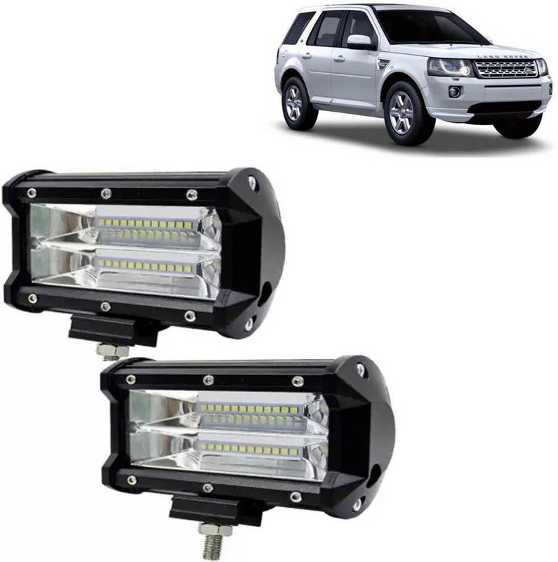 aksmit 24 LED Fog Light Set Of 2 For Freelander_FL150 Fog Lamp, Back Up Lamp Car, Motorbike, Truck, Van LED for Land Rover (12 V, 72 W)  (Universal For Car, Pack of 2)