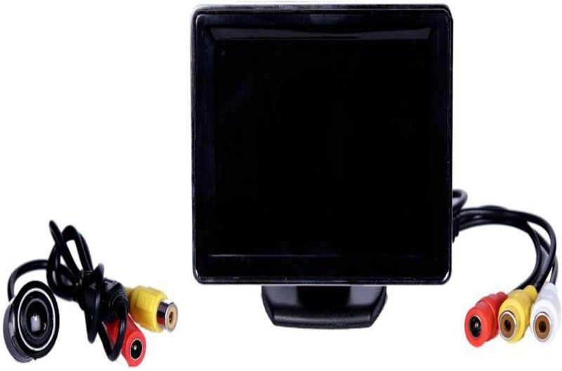 RWT 4.3 inch Car Dashboard screen With Night VIsion Parking Camera Black LCD  (10.9 cm)