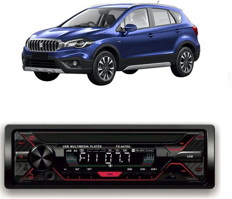 Genipap Car Stereo FX- A100U Car Stereo with Bluetooth, USB, SDCard , Aux G-332 Car Stereo  (Single Din)