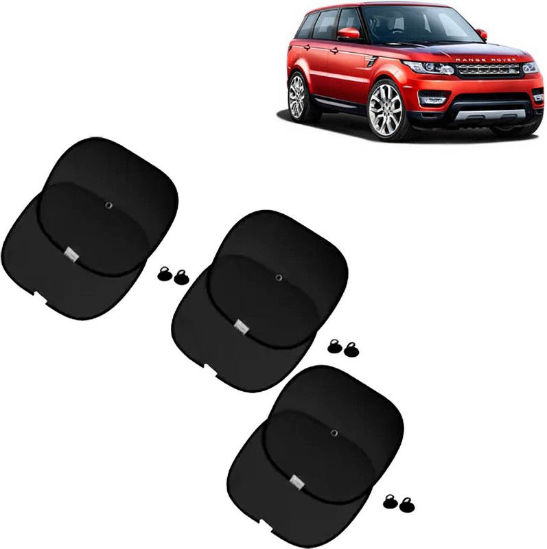 aksmit Side Window Sun Shade For Land Rover Discovery Sport  (Black)