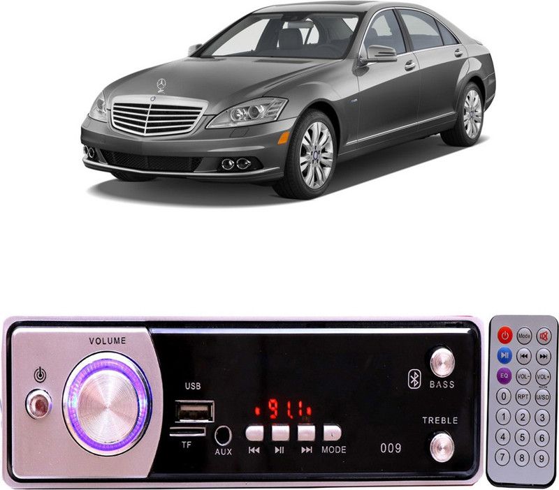 EverLand Silver009 BLUETOOTH/USB/SD/AUX/FM/MP3 Car Stereo ( Single Din) E-412 Car Stereo  (Single Din)
