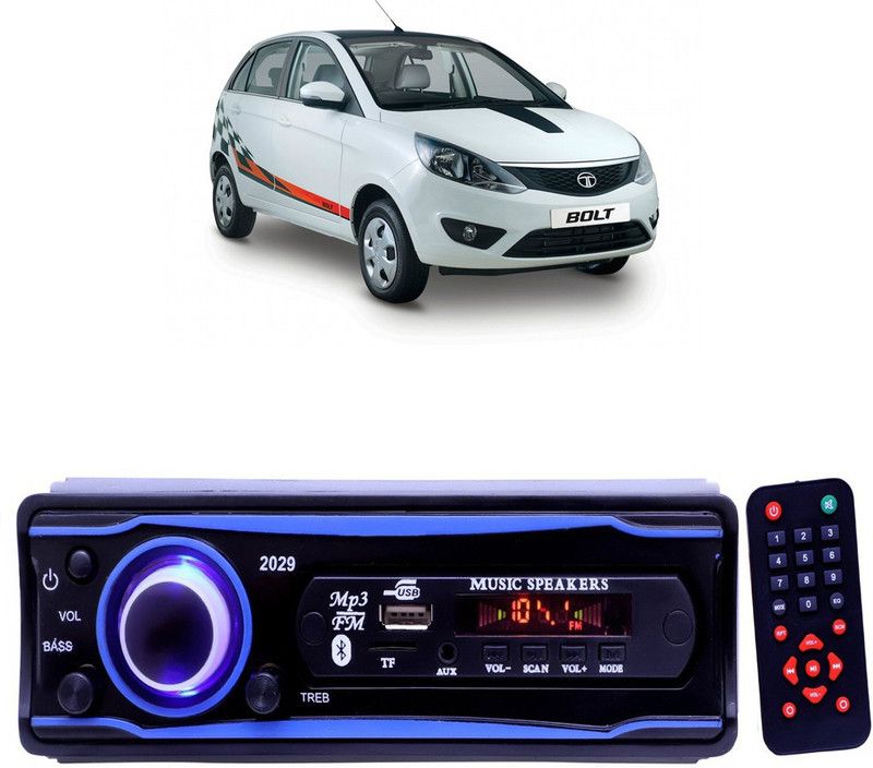 Purpleheart Blue 2029 USB/AUX/SD/BLUETOOTH/FM/MP3 BOOM MASTER STANDARD- P510 Car Stereo  (Single Din)