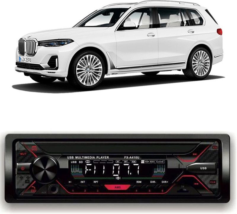 JBRIDERZ Car Stereo FX- A100U Car Stereo with Bluetooth, USB, SDCard , Aux G-82 Car Stereo  (Single Din)