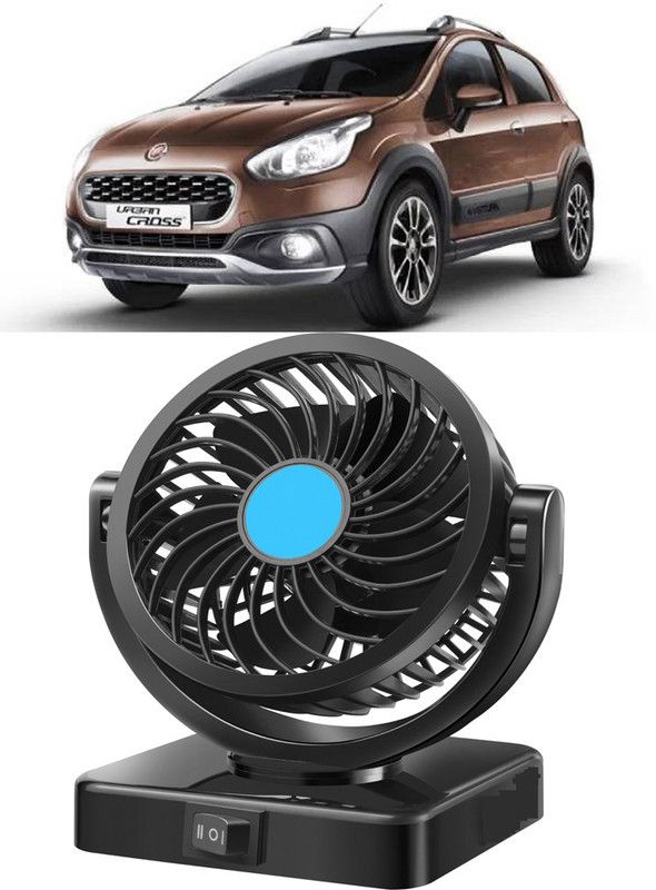 Enfield Works Cooling Car Fan 360 Degree Rotatable For vehicle-CF-B - 027 Car Interior Fan  (12 V)