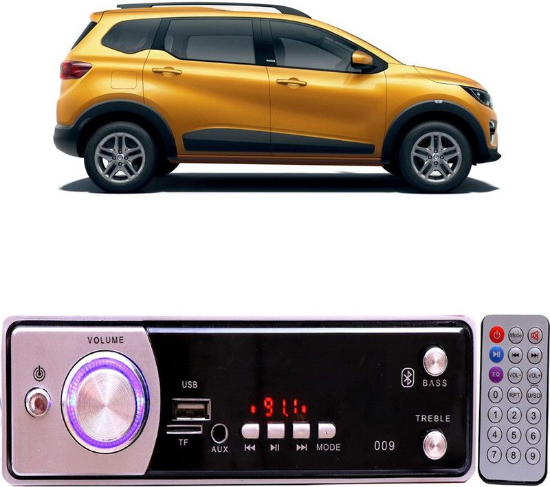 JBRIDERZ Silver009 BLUETOOTH/USB/SD/AUX/FM/MP3 Car Stereo ( Single Din) B-480 Car Stereo  (Single Din)