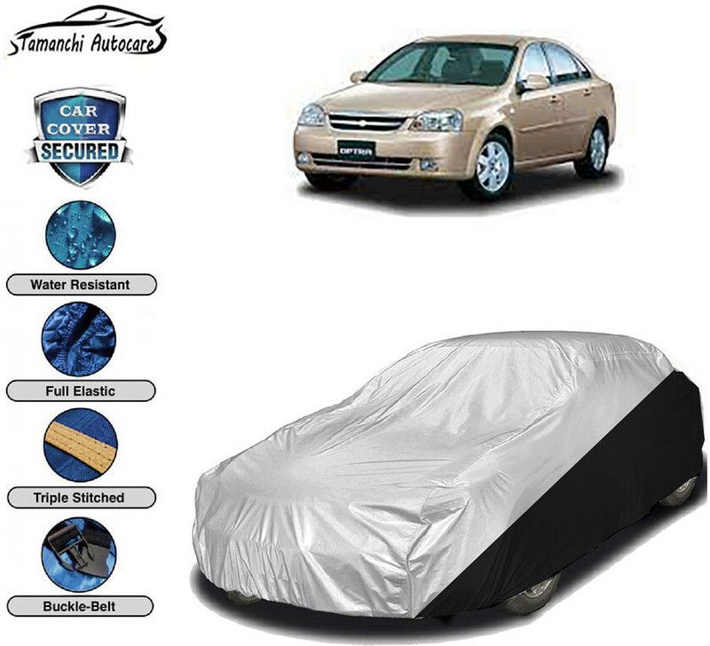 Tamanchi Autocare Car Cover For Chevrolet Optra  (Silver, Black)