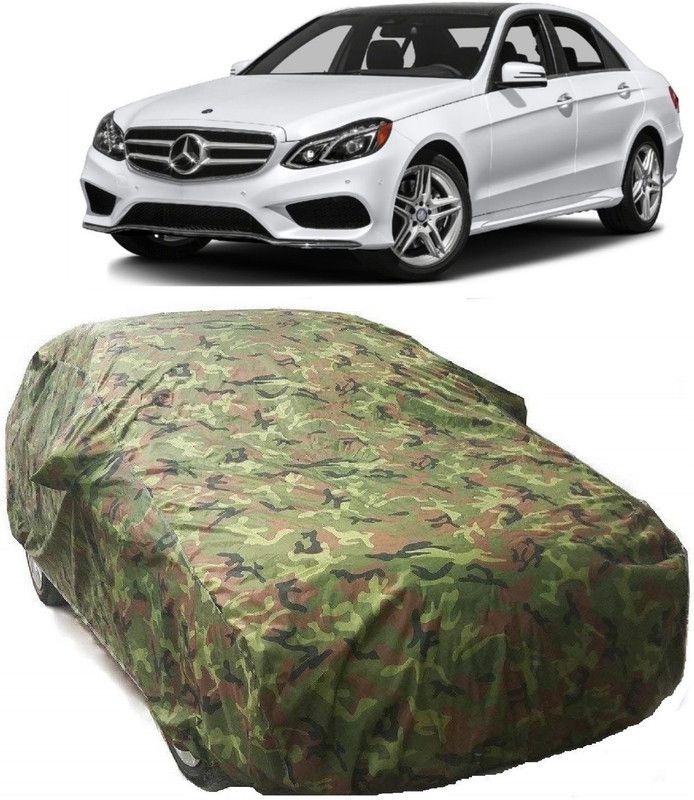 AutoKick Car Cover For Mercedes Benz E280 (With Mirror Pockets)  (Multicolor)