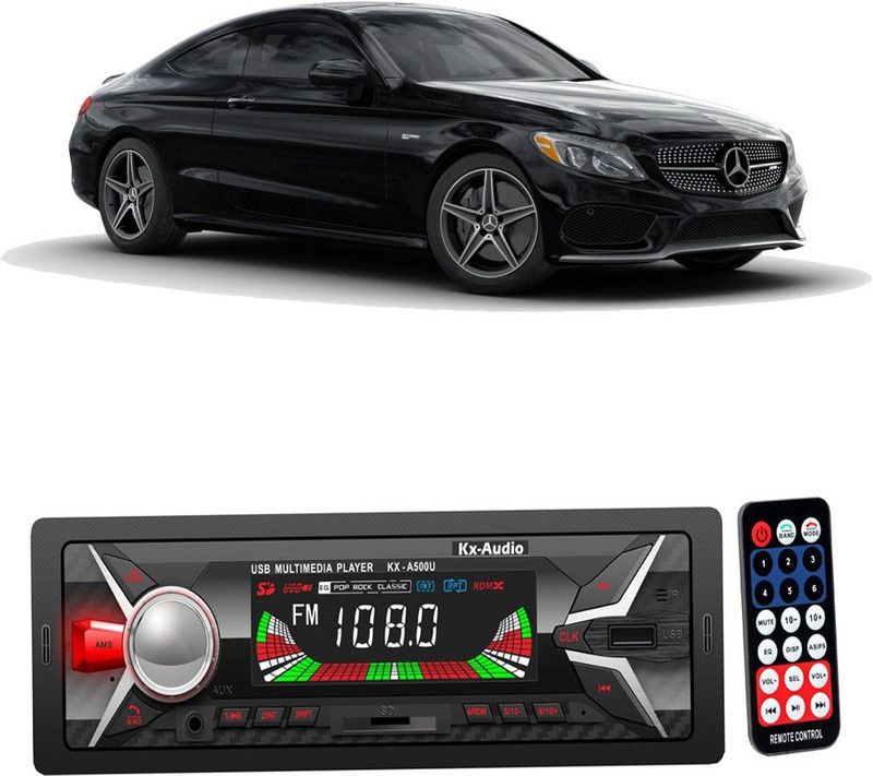 JBRIDERZ KX-A500U BLUETOOTH/USB/SD/AUX/FM/MP3 with Phone Caller Id Receiver B 369 Car Stereo  (Single Din)