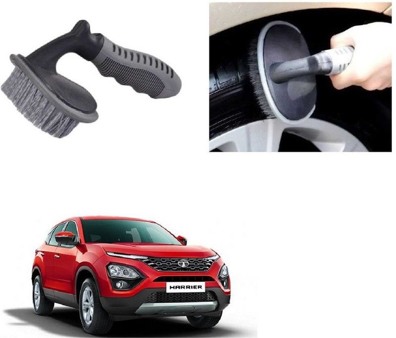 SPREADX Alloy Wheel Tire Car Rim Tyre Cleaning Brush suitable for Tata Harrier 300 g Wheel Tire Cleaner  (Pack of 1)
