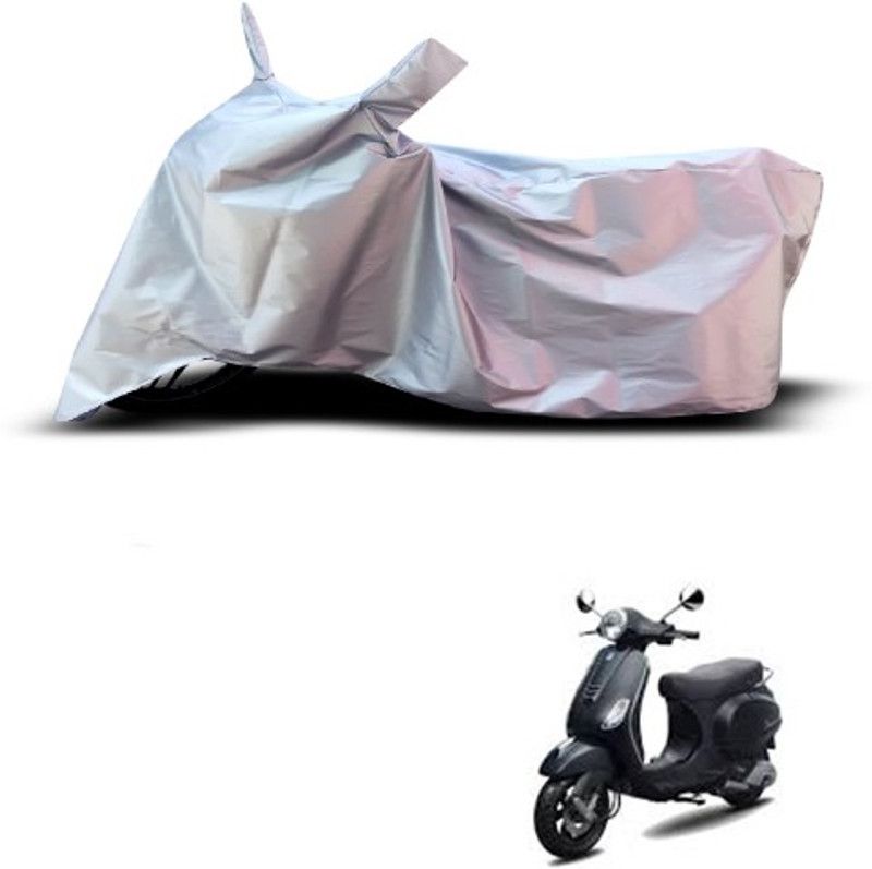THE REAL ARV Waterproof Two Wheeler Cover for Piaggio  (Vespa LX, Multicolor)