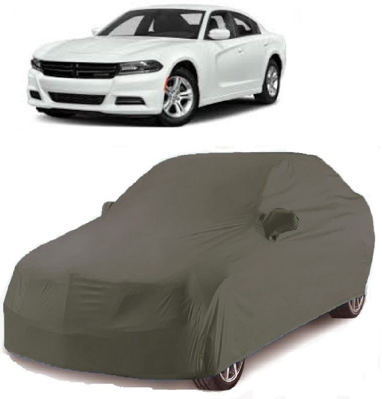 Gargi Traders Car Cover For Universal For Sedan Universal For Sedan (With Mirror Pockets)  (Grey)