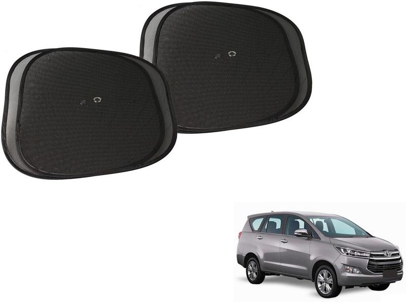 AUTYLE Side Window, Rear Window Sun Shade For Toyota Innova Crysta  (Black)