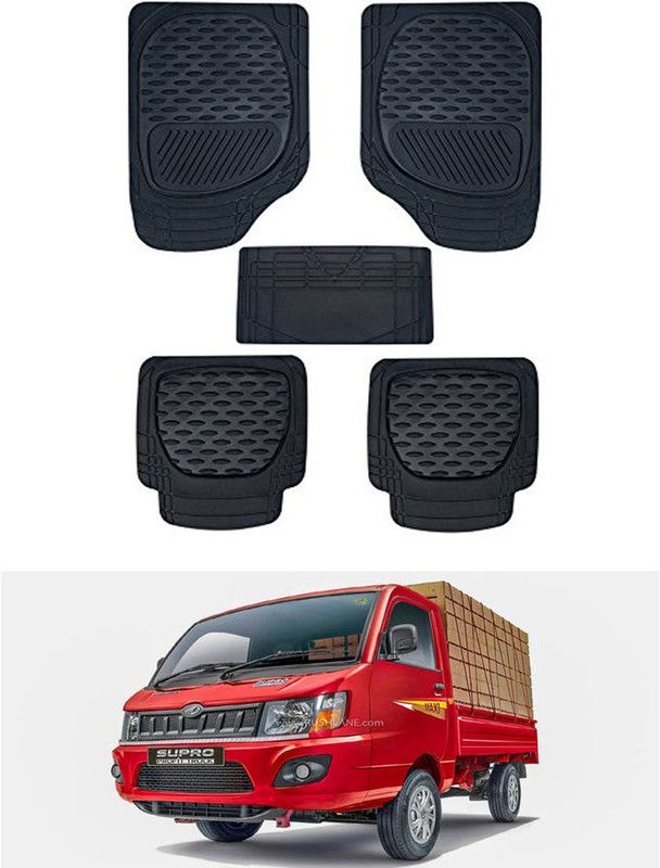 RONISH PVC Standard Mat For Mahindra Universal For Car  (Black)