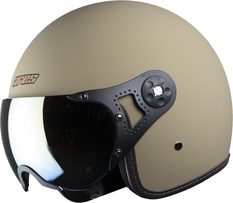 Steelbird Ares A-5 Aviator DS1 Motorbike Helmet  (Desert Storm)