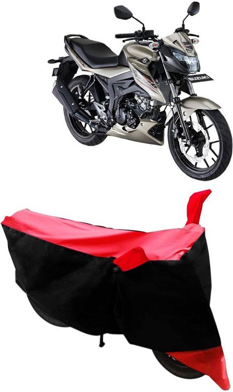Gargi Traders Two Wheeler Cover for Suzuki  (Bandit, Red)
