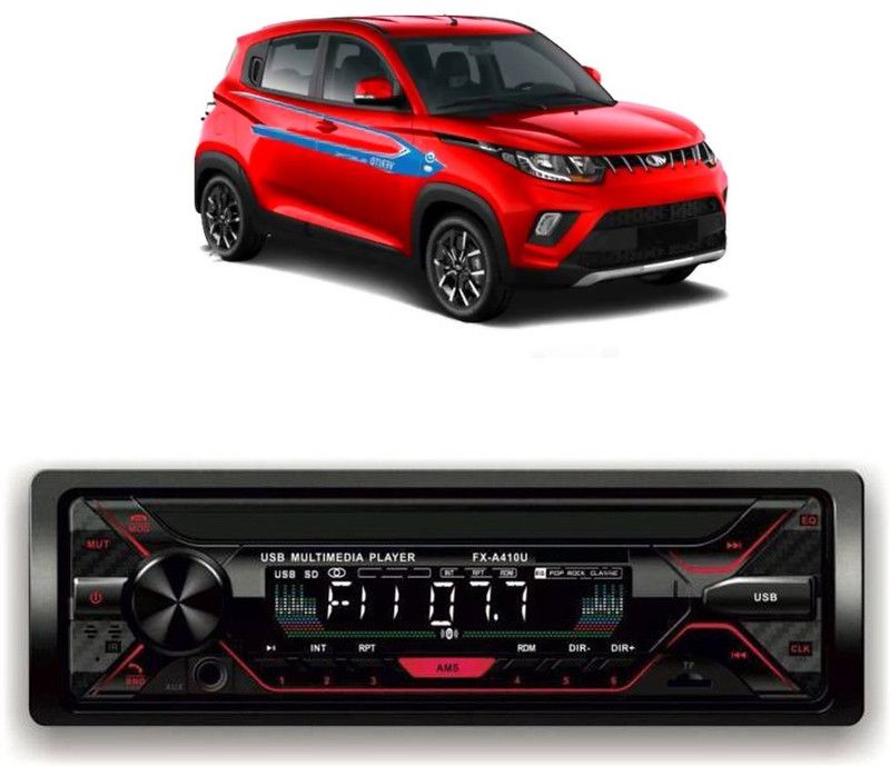 EverLand Car Stereo FX- A100U Car Stereo with Bluetooth, USB, SDCard , Aux E-266 Car Stereo  (Single Din)