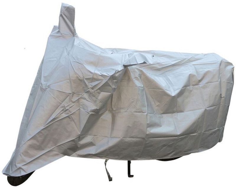 rideZ Two Wheeler Cover for Royal Enfield  (Classic 500, Silver)