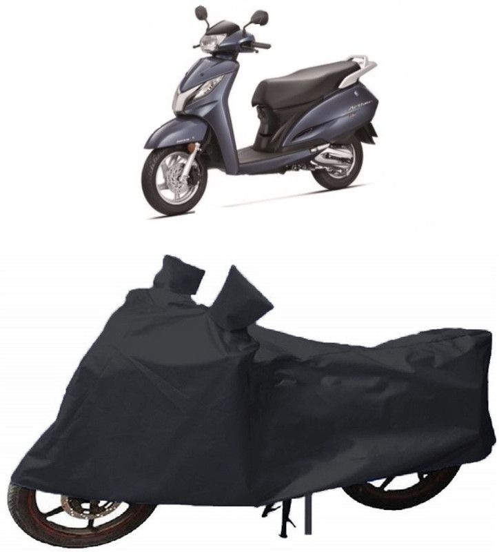 SHIVRAT Two Wheeler Cover for Kinetic  (Nova, Black)