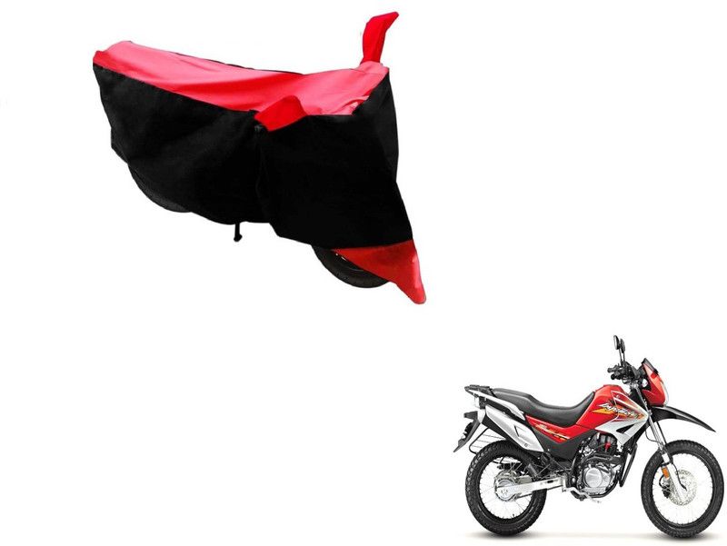 AUTYLE Two Wheeler Cover for Hero  (Impulse, Black, Red)