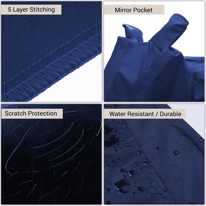 SS FOR YOUR SMART NEEDS Two Wheeler Cover for Bajaj  (Pulsar NS 200, Blue)