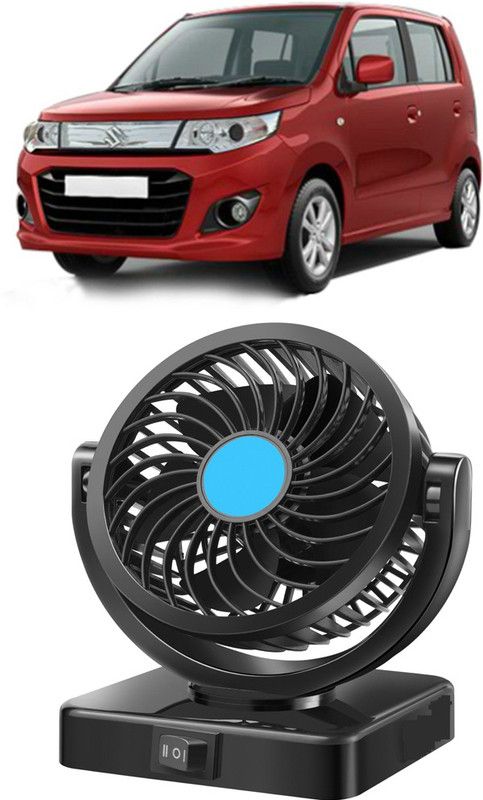 Amulite Cooling Car Fan 360 Degree Rotatable For vehicle-El_ 351 Car Interior Fan  (12 V)