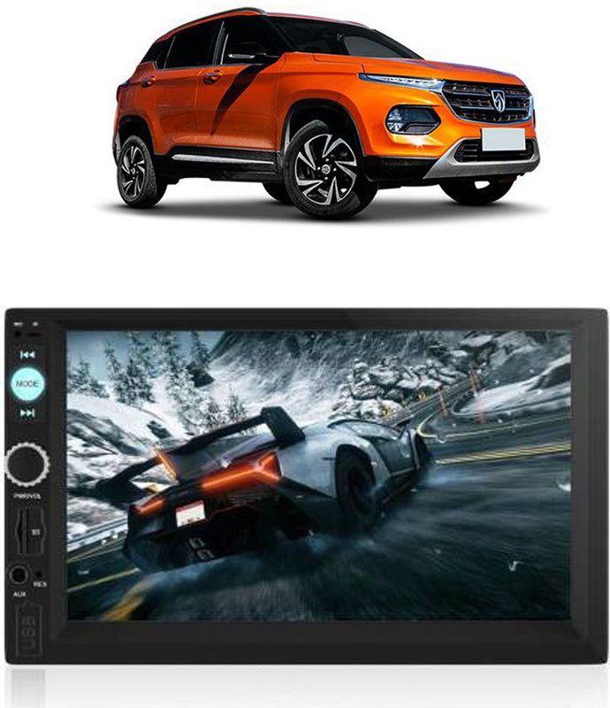 JBRIDERZ 7Inch DoubleDin TouchScreen with Rear View Camera Support Without Camera E 417 Car Stereo  (Double Din)