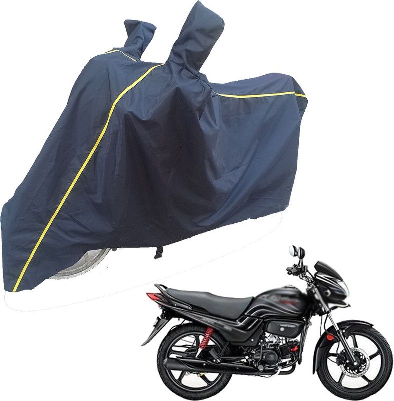SS Zeeber Waterproof Two Wheeler Cover for Hero  (Passion Pro, Blue)