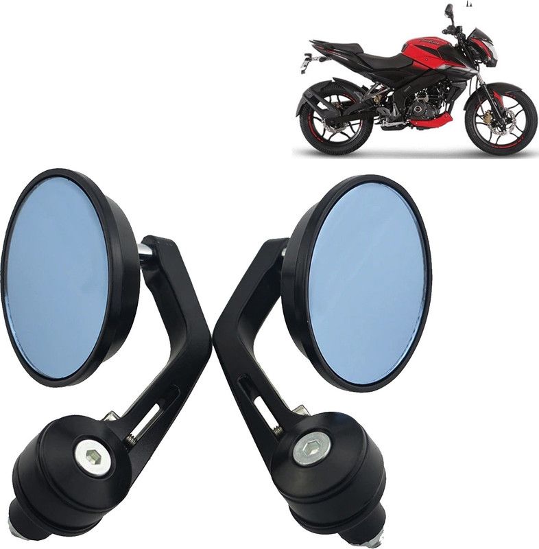 DvineautofashionZ Manual Rear View Mirror For Bajaj Universal For Bike  (Left, Right)