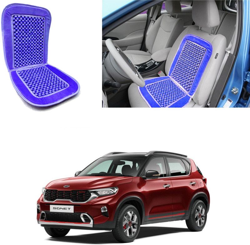 Oshotto Wooden, Velvet Car Seat Cover For Kia Sonet  (NA, Split Back Seat, Without Back Seat Arm Rest, 4 Seater)